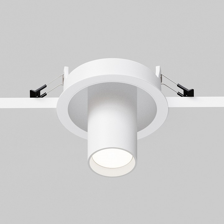 Светильник на штанге maytoni focus s c048cl-01-gu10-w