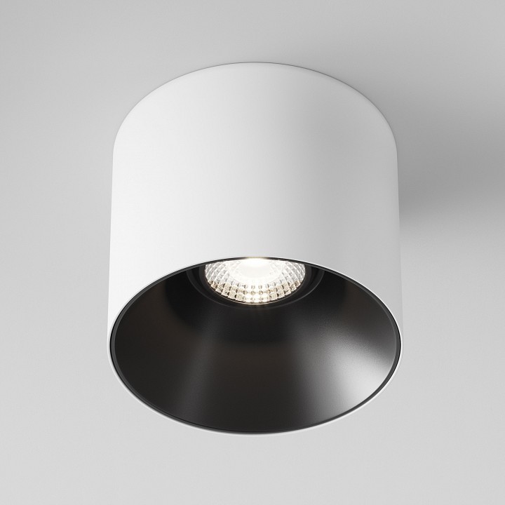 Накладной светильник maytoni alfa led c064cl-01-15w4k-d-rd-wb