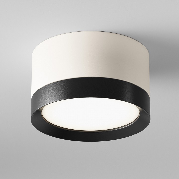Накладной светильник maytoni hoop c086cl-gx53-srd-wb
