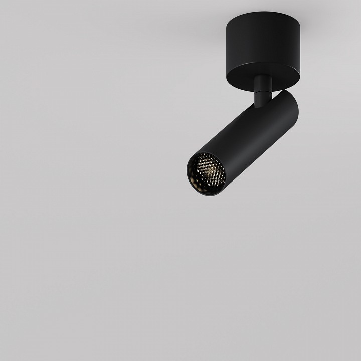 Светильник на штанге maytoni focus t c141cl-l125-6w3k-b