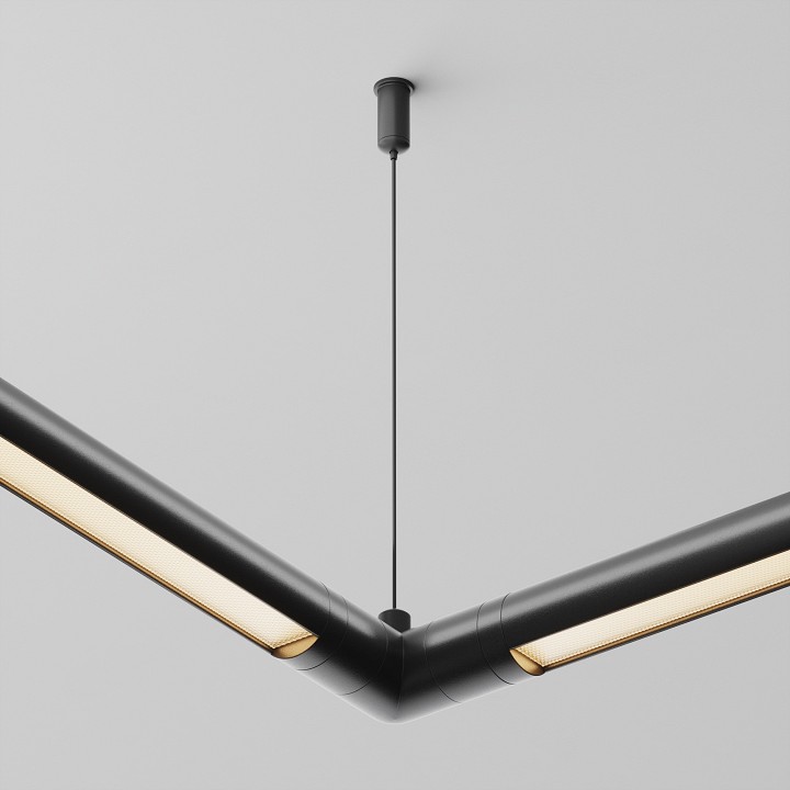 Токопровод концевой maytoni  ca028sw-l1000-b