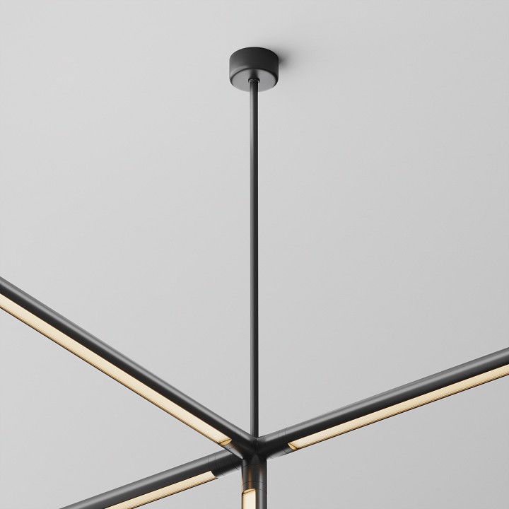 Основание на штанге maytoni  ca030c-sl-l500-b