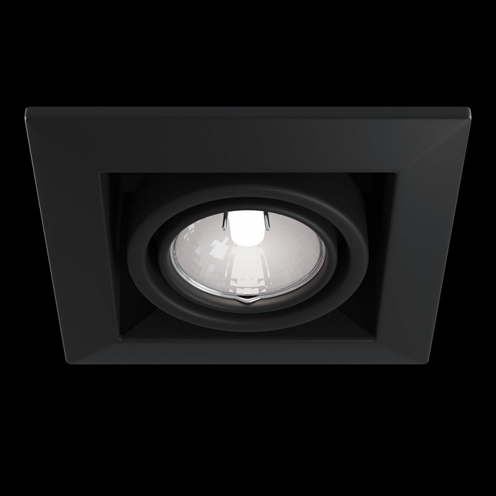 Встраиваемый светильник maytoni metal modern dl008-2-01-b