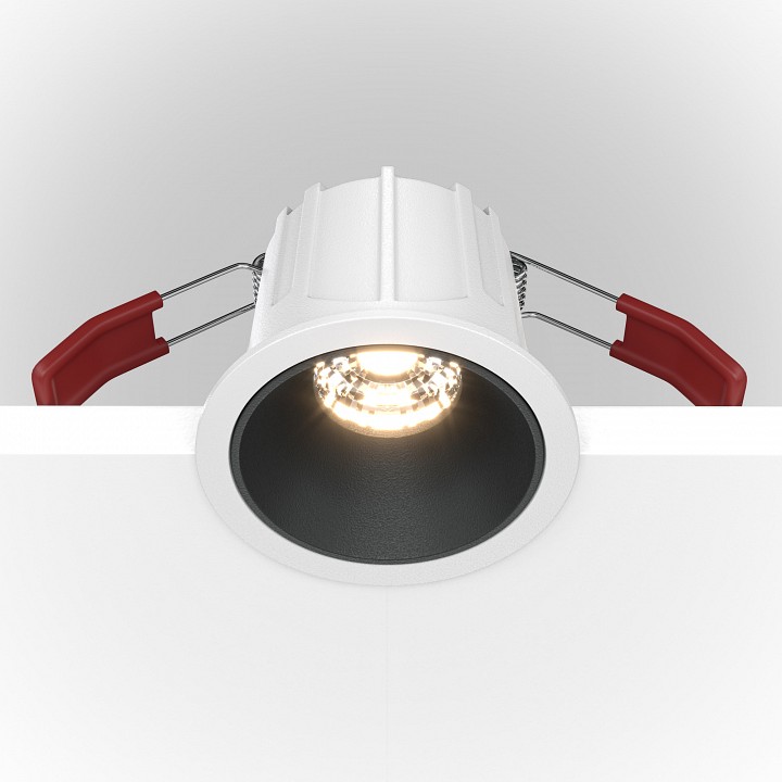 Встраиваемый светильник maytoni alfa dl043-01-10w3k-d-rd-wb