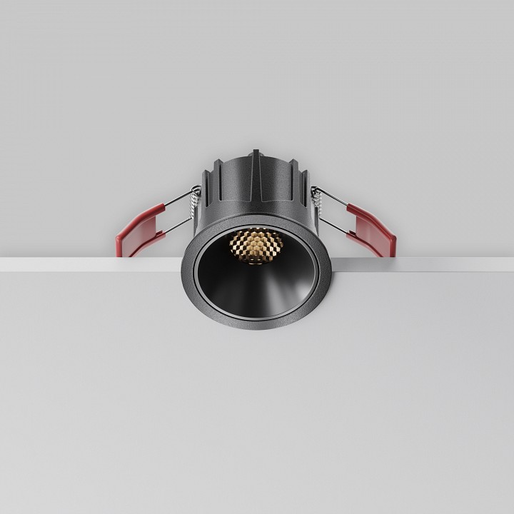 Встраиваемый светильник maytoni alfa led dl043-01-10w3k-rd-b-1