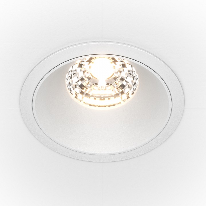 Встраиваемый светильник maytoni alfa dl043-01-15w4k-rd-w
