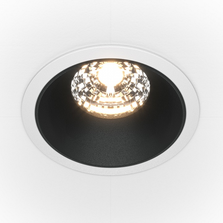 Встраиваемый светильник maytoni alfa dl043-01-15w4k-rd-wb