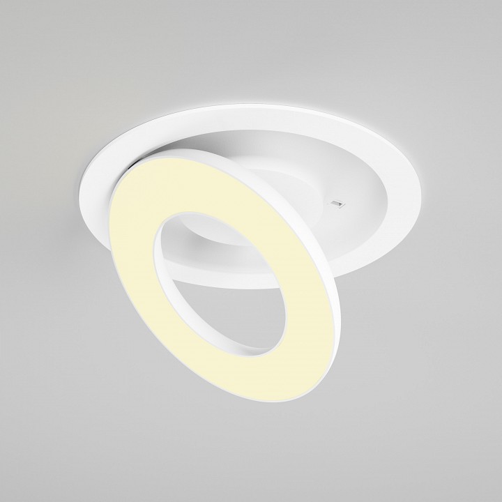 Встраиваемый светильник maytoni vector dl102-12w2.7k-w