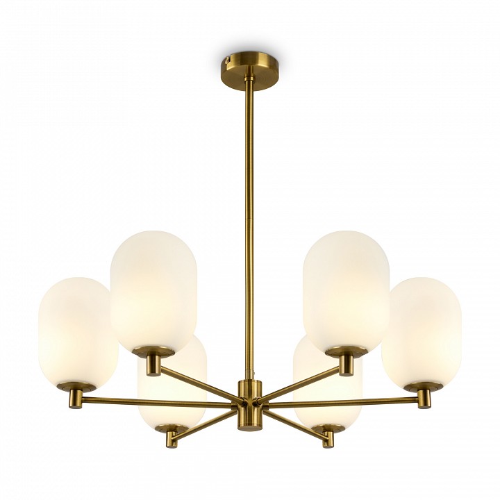 Люстра на штанге freya sharlot fr1012pl-06bs