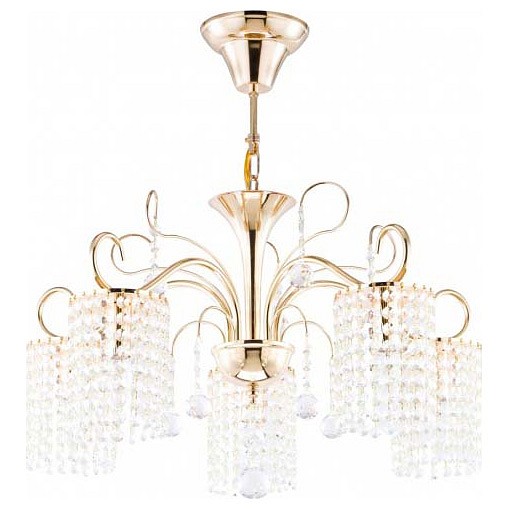 Подвесная люстра freya leona fr1127-pl-05-g