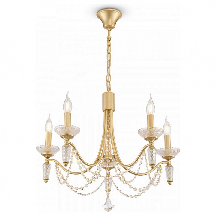 Подвесная люстра freya zoe fr2009pl-05g