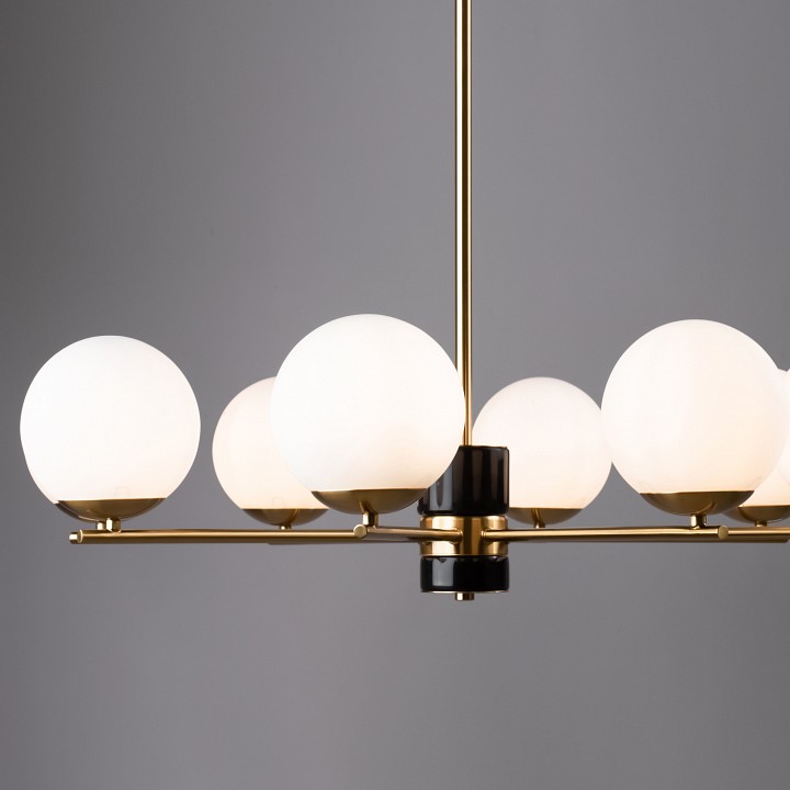 Люстра на штанге freya marble fr5230pl-08bs