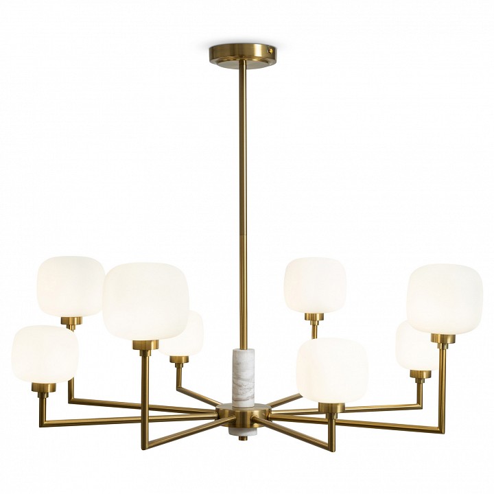 Люстра на штанге freya tender fr5373cl-08bs