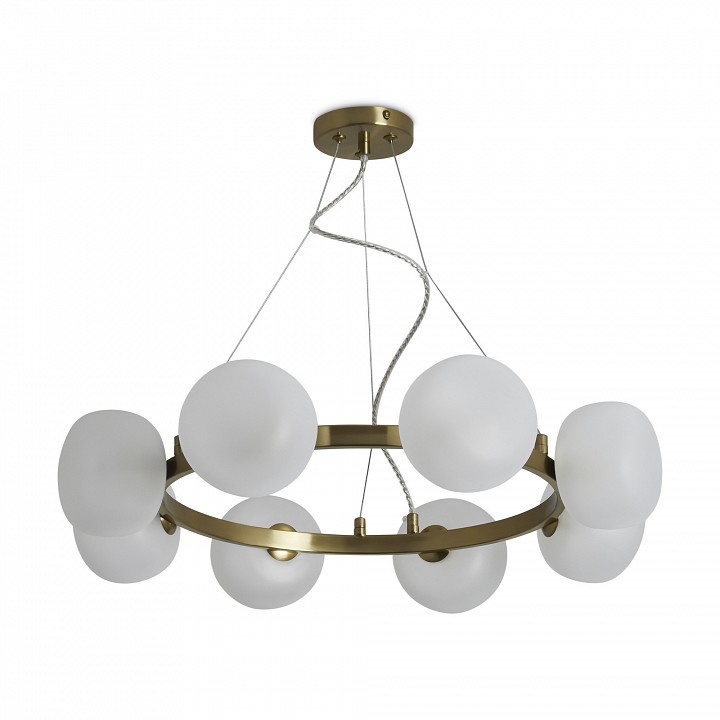 Подвесная люстра freya donuts fr5444pl-08bs