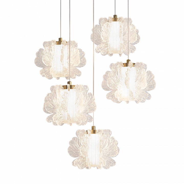 Подвесная люстра freya flower fr5579pl-l40bs