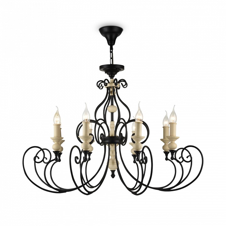 Подвесная люстра maytoni karina h631-pl-08-b