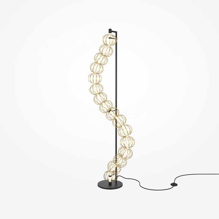 Торшер maytoni golden cage mod216fl-l38g3k