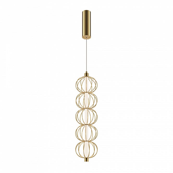 Подвесной светильник maytoni golden cage mod216pl-l10g3k