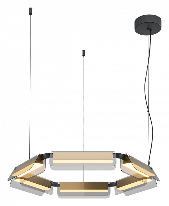 Подвесная люстра maytoni flat mod296pl-l40bs3k