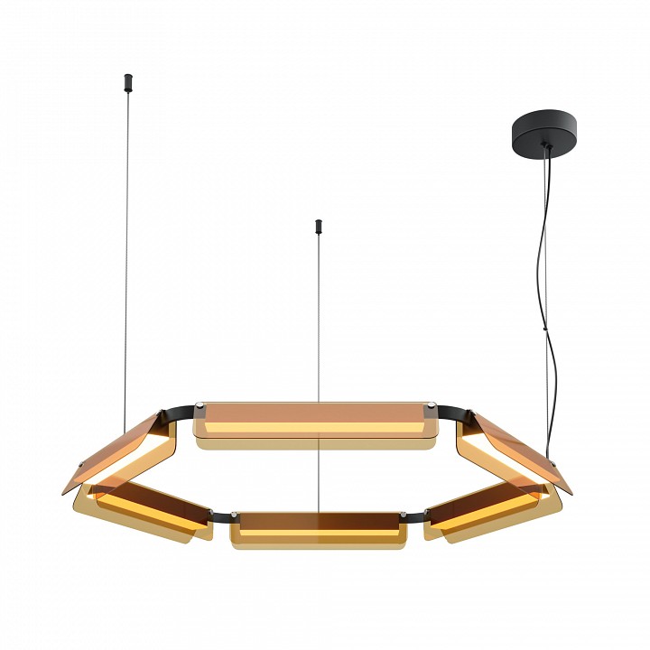 Подвесной светильник maytoni flat mod296pl-l60bc3k