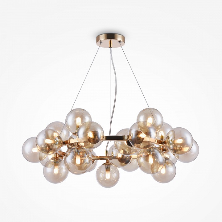 Подвесная люстра maytoni dallas mod548pl-25g