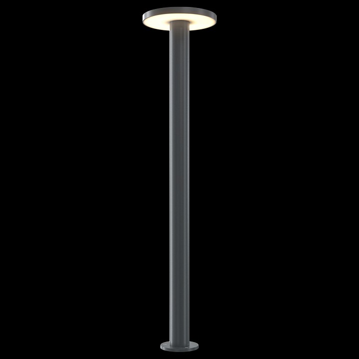 Наземный низкий светильник maytoni wald o420fl-l12gf1