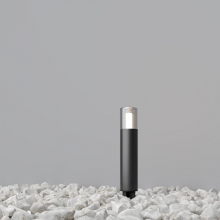 Наземный низкий светильник maytoni glide o437fl-01gf