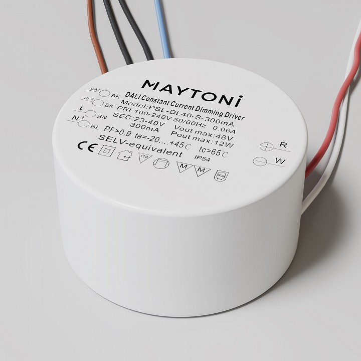 Блок питания maytoni psl-dl40-s-300ma