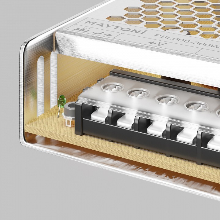 Блок питания maytoni power supply magnetic psl006-360w-48v-ip20