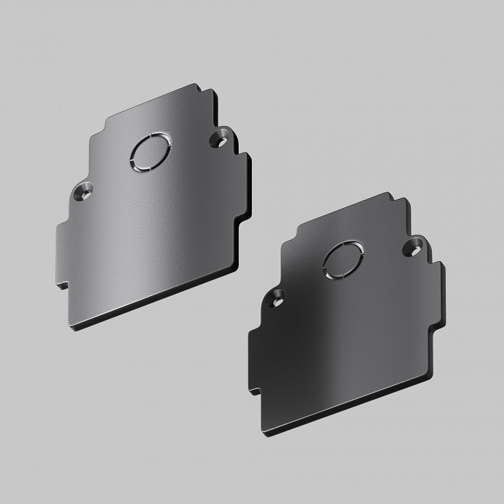 Заглушка для трека maytoni accessories for tracks gravity tra010ec-42b