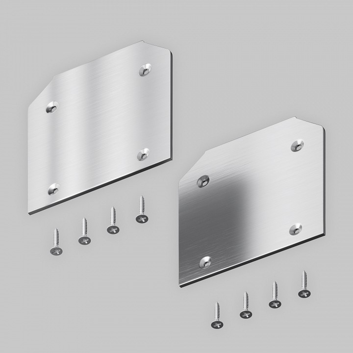 Заглушка для трека maytoni accessories for tracks gravity tra010mpec-21s