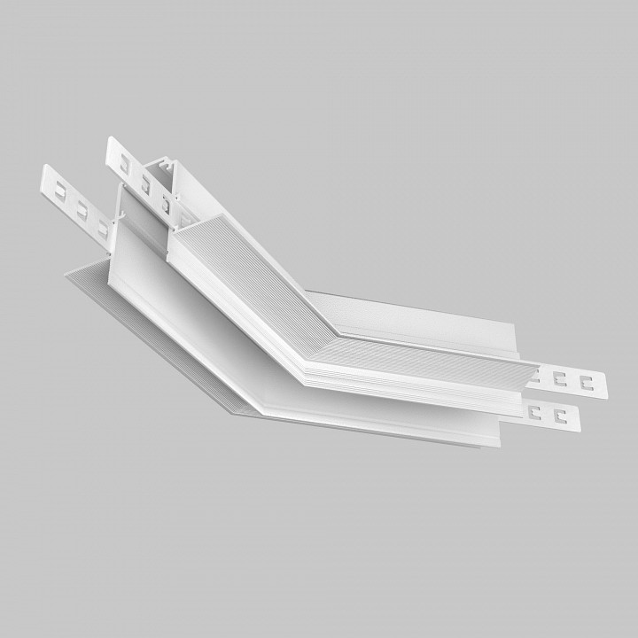 Соединитель угловой l-образный для треков встраиваемых maytoni accessories for tracks exility tra034clo-42.12w