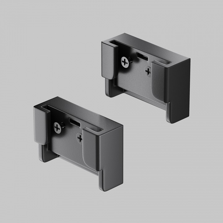 Заглушка для трека-ремня maytoni accessories for system parity tra130becduo-b