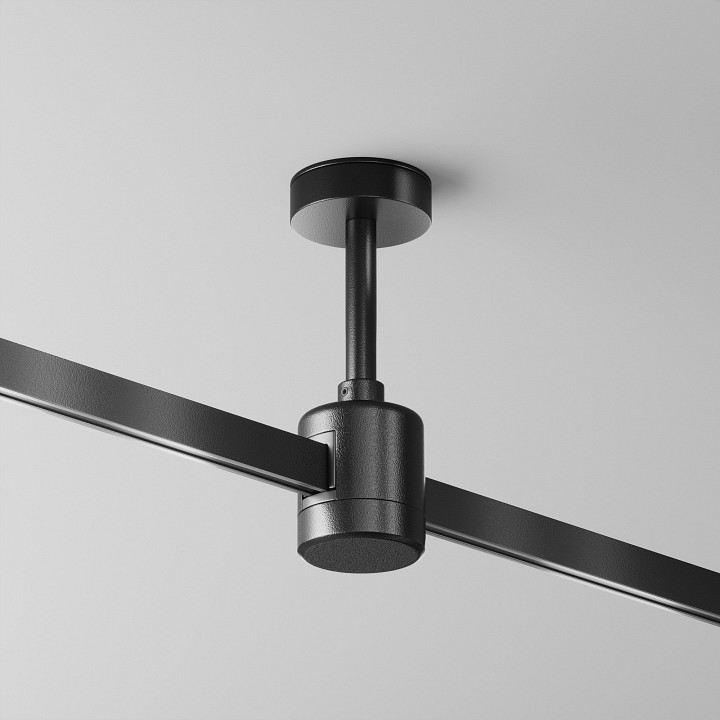 Подвес для трека maytoni accessories for tracks flarity tra156c-ipc1-b