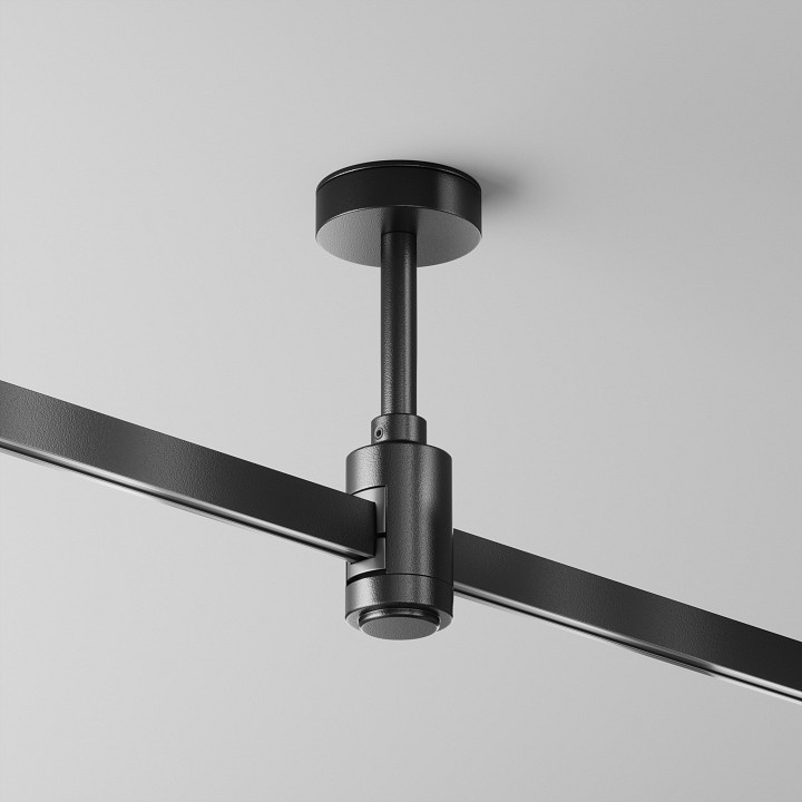 Основание на штанге maytoni technical accessories for tracks flarity tra156c-s1-b