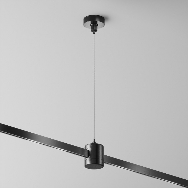 Подвес для трека maytoni accessories for tracks flarity tra157sw-ipc1-b