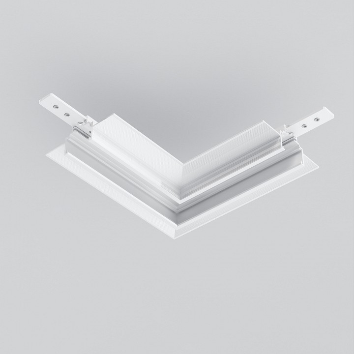 Соединитель угловой l-образный для треков встраиваемых maytoni accessories for tracks exility tram034cl-42w