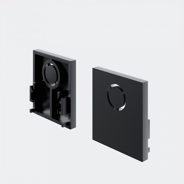 Заглушка для трека maytoni accessories for tracks exility tram034ec-41b