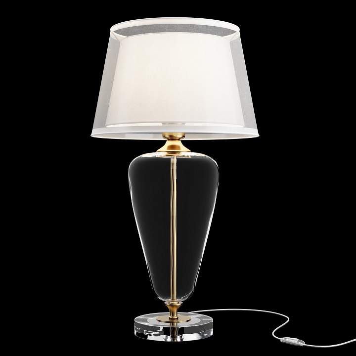 Настольная лампа декоративная maytoni verre z005tl-01bs