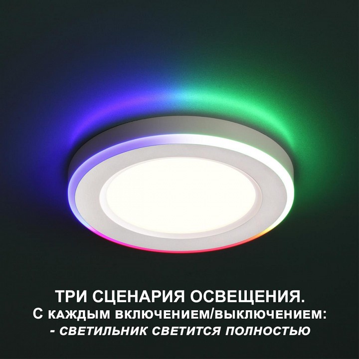 Встраиваемый светильник novotech span 359009