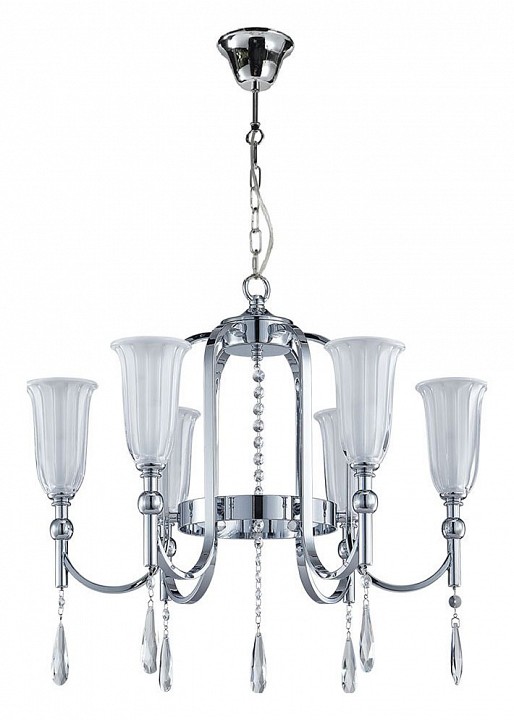 Подвесная люстра newport 4800 4806/c chrome