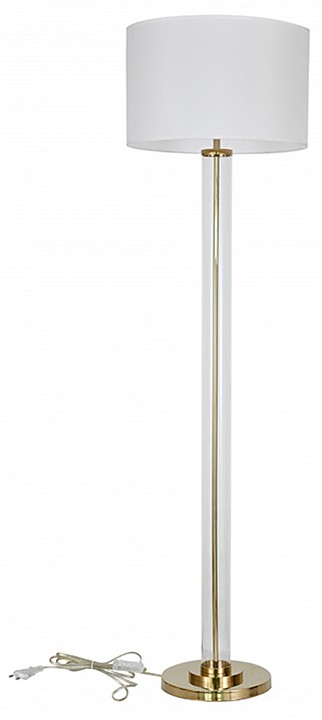 Торшер newport 3690 3691/fl gold без абажура