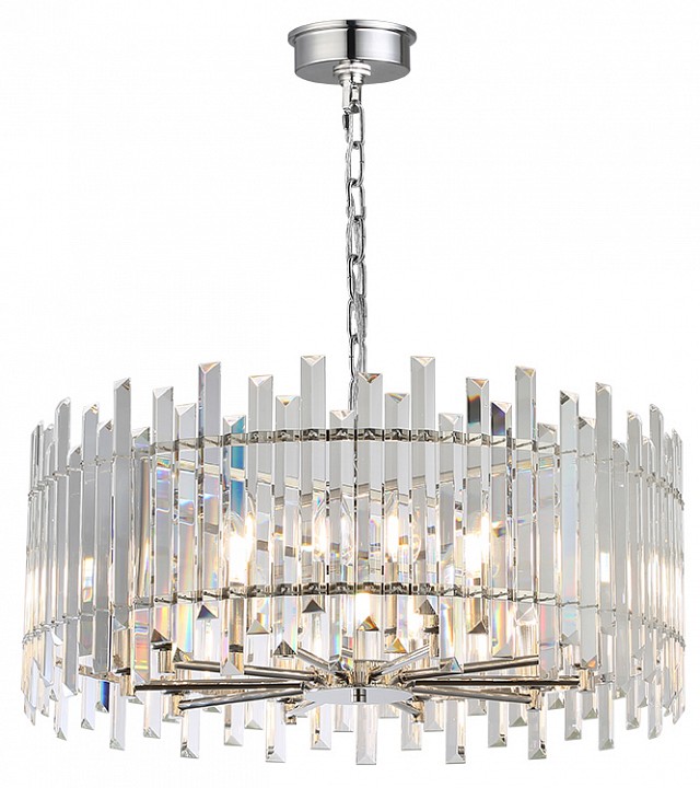 Подвесная люстра newport 8500 8510/c nickel