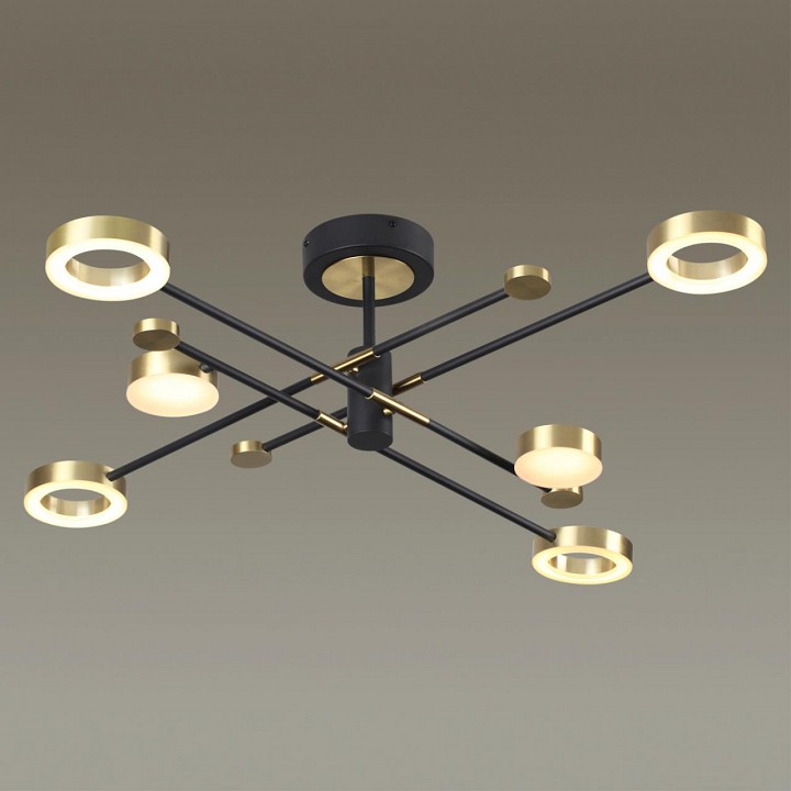 Люстра на штанге odeon light denzel 4321/55cl