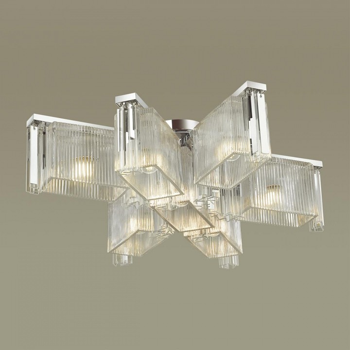 Потолочная люстра odeon light gatsby 4871/7c
