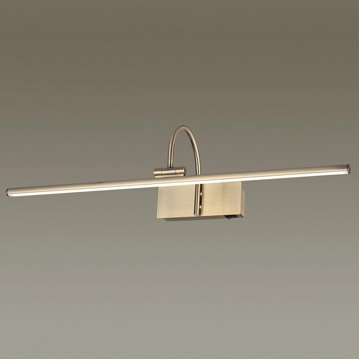 Подсветка для картины odeon light geba 4911/12wl