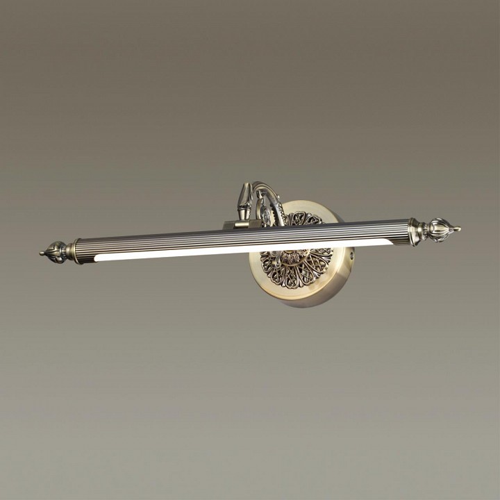 Подсветка для картины odeon light dega 4914/8wl