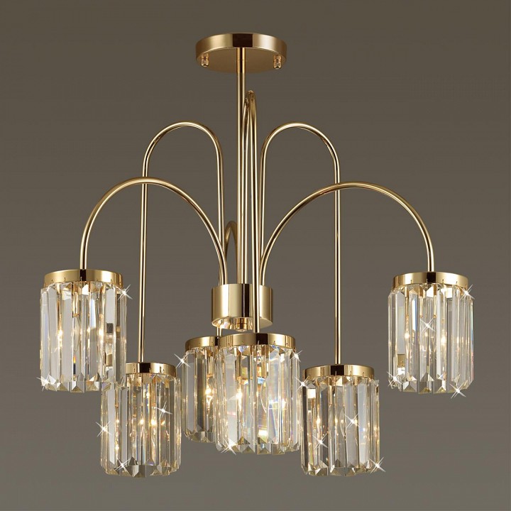 Люстра на штанге odeon light vassa 4987/6c