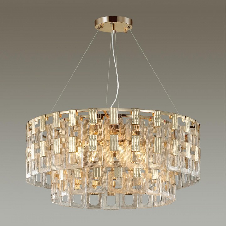 Подвесная люстра odeon light buckle 4989/12