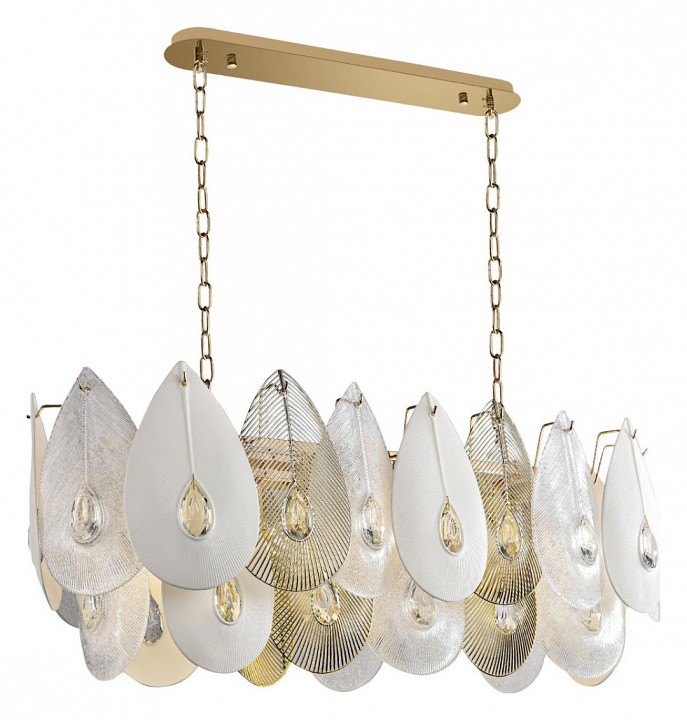 Подвесная люстра odeon light cabochon 5050/14